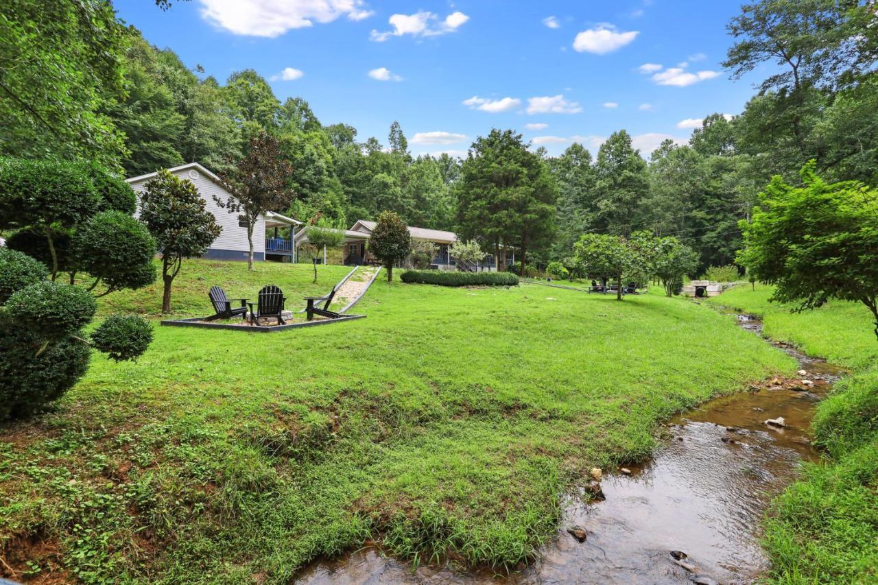 2 Separate Cabins Along A Peaceful Creek With Resort Amenities Ellijay Esterno foto